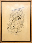J. CARLOS (1884-1950) - nanquim s/ papel colado, medindo: 30 cm x 39 cm 