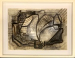 Roberto BURLE MARX (1909-1994) - aquarela s/ papel, medindo: 42 cm x 30 cm e 52 cm x 41 cm