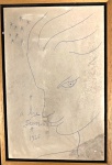 Jean COCTEAU (1889-1963) - nanquim s/ cartão, medindo: 23 cm x 34 cm (todas as obras estrangeiras são atribuídas automaticamente)