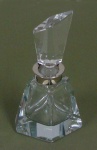 Perfumeira em Cristal translucido, lapidado, São Carlos 9x17cm