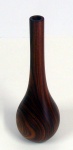 Jarro em forma de Gota em madeira nobre polida 12x35cm da Eco Chic Design.