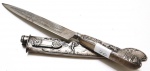 FACA EBERLE, 70, NEGRINHO DO PASTOREIO, 28 CM, FACA 25 CM