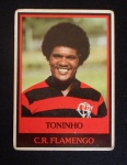 COLECIONISMO - Card Ping Pong de Jogador do C.R Flamengo - Toninho.