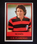 COLECIONISMO - Card Ping Pong de Jogador do C.R Flamengo - Moisés