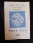 Revista - Teatro Municipal empresa Viggiani - Ópera de Pequim 1956