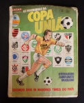 Álbum - Placar - As Figurinhas da Copa União - Completo - No estado -  Cromos dos 16 maiores Times do País.