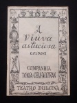 Folheto a viúva astuciosa " Companhia Tonia, Celie e Autran " Teatro Dulcina. (1956)
