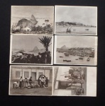 Cartão Postal Fotográficos Antigos no total de 6 peças. No estado.