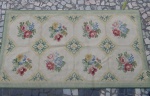 Tapete Casa Caiada decoração floral. Med.:1,30 x73 cm