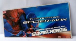 Placa Original MARVEL Homem Aranha, em PVC/Silk Screen; aprox. 30 x 16,5cm, conforme fotos