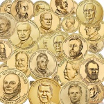 USA -Coleção Completa-1 Dollar-39 Moedas-"Série Presidentes"-2007 à 2016-FC - Albúm de brinde