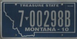 USA - Placa de Carro - Estado de Montana !
