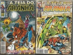 2 Gibis Hq Quadrinhos Marvel Comics Teia do Aranha  -Editora Abril 1998