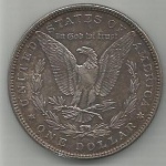 USA - Dollar Morgan - 1883 - Prata - 39 mm - 26,7 Gramas