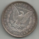 USA - Dollar Morgan - 1884 - Prata - 39 mm - 26,7 Gramas