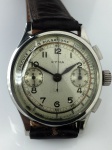 Relógio Cyma Cronômetro, movimento a corda, caixa de aço inox original de 35 mm de diâmetro, década de 50, em perfeito estado de conservação e funcionamento, mostrador original, (Doctor`s Watch)