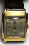 Lady Vintage - Relógio Cyma Movimento manual, caixa de ouro 18 K de 23 X 23 mm, original, década de 60