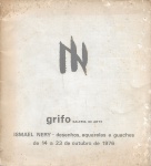 Ismael Nery I Grifo Galeria de Arte I 36 páginas I raro catálogo editado em 1976 I capa com marcas do tempo, miolo em perfeito estado