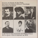 O Retrato na Coleção da Pinacoteca I texto Aracy Amaral I Pinacoteca do Estado de São Paulo I 18 páginas