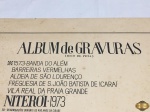 Álbum com 10 gravuras (bico de pena), 4º centenário de Niterói 1973, Denominações durante os 400 anos da cidade.