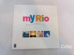 Livro - My Rio, um rio em exposição, A town on show. Com 145 páginas.