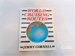 Livro de capa dura - World cruising routes por Jimmy Cornell. Livro em inglês com 432 páginas.