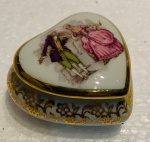 MINIATURA - caixa em porcelana LIMOGES FRANCE
