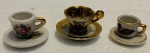 MINIATURA - conjunto de diversos em porcelana