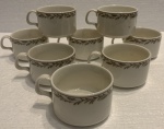 VARIG - maravilhoso conjunto de taças para cafe, 8 total, NORITAKE