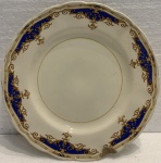 Lindo prato de coleção em porcelana, ENGLAND GRINDLEY CREAMPETAL, medindo: 22 cm diâmetro.