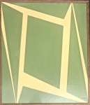 Aluisio CARVAO (1920-2001) - óleo s/ cartão, medindo: 45 cm x 52 cm