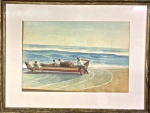 RAEINGANTZ - aquarela s/ papel, medindo: 32 cm x 48 cm e 51 cm x 67 cm