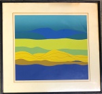 LIGIA PALOMBINI - gravura 62/100, medindo: 58 cm x 53 cm e 77 cm x 72 cm