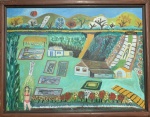Amadeus Luciano LORENZATO (1900-1995) - óleo s/ tela, medindo: 62 cm x 46 cm