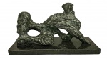 Bruno GIORGI (1905-1993) - maravilhosa escultura em bronze base em granito, medindo: 17 cm alt. x 30 cm comp.