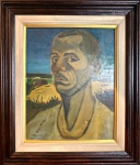 José PANCETTI (1902-1958) - óleo s/ tela, datado 11-9-52, medindo: 33 cm x 40 cm e 52 cm x 60 cm (reproduzido no catálogo do leilão)(Pertenceu coleção particular do Rio de Janeiro)