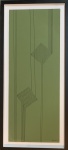Lothar CHAROUX (1912-1987) - nanquim s/ cartão, medindo: 89 cm x 41 cm 