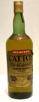 BEBIDA DE COLECIONADOR- WHISKY ESCOCÊS CATTO'S GOLD LABEL, garrafa lacrada, vintage