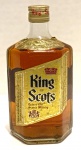BEBIDA DE COLEÇÃO-RARÍSSIMO Whisky King of Scots escocês, garrafa lacrada. Grande oportunidade!