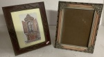 Lote contendo:2 porta retratos diversos.