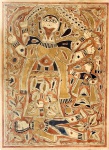 CHANINA (1927-2012) - tecnica mista s/ papel, medindo: 58 cm x 78 cm e 80 cm x 1,00 m.(Pertenceu coleção particular do Rio de Janeiro)(reproduzido no catálogo do leilão)