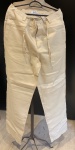 ACERVO DE MAQUIADOR DE NOVELA- MARAVILHOSA CALÇA DE LINHO TAMANHO 36 X 34, IMPORTADA , DA GRIFE RAG, SEM USO , EM PERFEITO ESTADO. CINTURA ABERTA 46 CM( AJUSTÁVEL COM CORDÃO) . COR BEGE