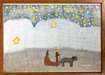 RANCHINHO (1923-2003) - aquarela s/ papel, medindo: 44 cm x 32 cm