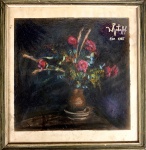 Leopoldo GOTUZZO (1887-1983) - óleo s/ cartão, medindo: 36 cm x 37 cm