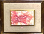 Yolanda MOHALYI (1909-1978) - tecnica mista s/ papel, medindo; 27 cm x 17 cm e 51 cm x 42 cm 