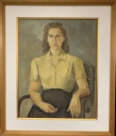 Joaquim TENREIRO (1906-1992) - óleo s/ tela, medindo: 45 cm x 56 cm e 64 m x 75 cm
