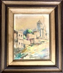 Yoshiya TAKAOKA (1909-1978) - aquarela s/ papel, medindo: 29 cm x 37 cm e 52 cm x 60 cm 