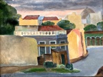 CARULOS - óleo s/ tela, medindo: 54 cm x 41 cm e 73 cm x 60 cm