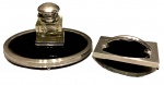 Conjunto para mesa de escritório, medindo: 21 cm comp