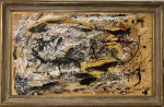 Jackson POLLOCK (Attrib.) (1912-1956) - óleo e tecnica mista s/ tela,medindo: 1,00 m x 60 cm e 1,14 m x 76 cm (todas as obras estrangeiras são automaticamente atribuídas)